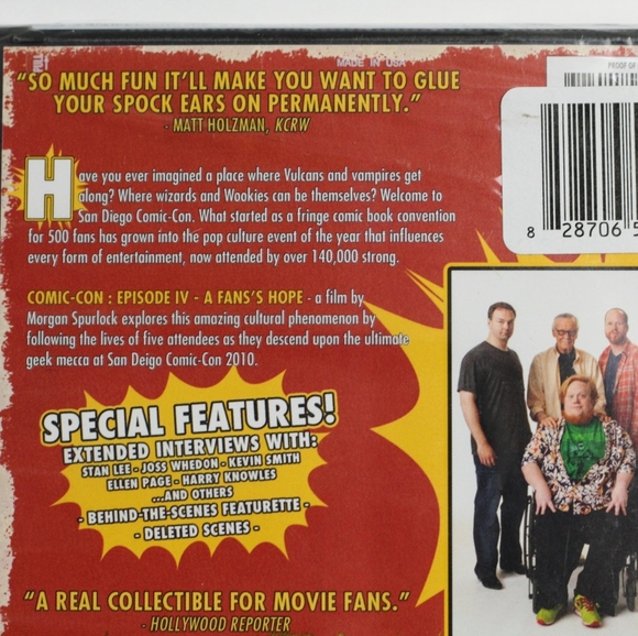 Comic-Con Episode: IV A Fan's Hope Documentary-NWT - Picture 9 of 16